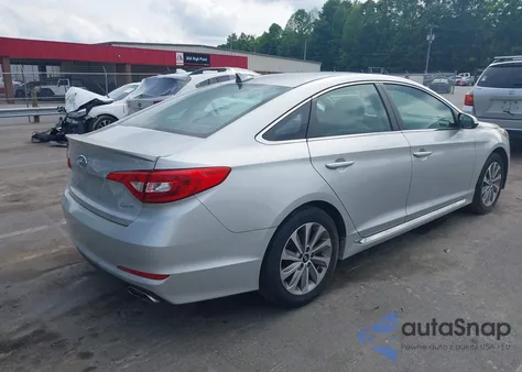 2015 Hyundai Sonata Sport из США, поврежденный, VIN 5NPE34AF2FH110549